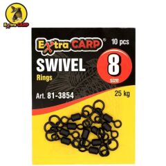 Swivel Rings Size 8/10 Pcs Hızlı Fırdöndü