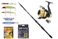 Teleskopik Spin Olta Seti (Bauer-Daiwa)