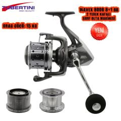 TUBERTINI Wavex 8000 8+1BB Surf Olta Makinesi