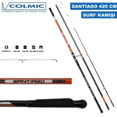 Colmic Santiago 4.20m 100-250g Surf Kamışı