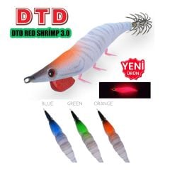 DTD Red Shrimp 3,0 9.6cm/14.3g Kalamar Zokası