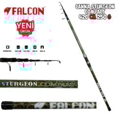 Falcon Sturgeon Compact 420cm 250g Teleskopik Surf Kamışı