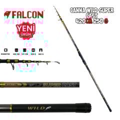 Falcon Wild Super Cast 420cm 100-250g Teleskopik Surf Kamışı