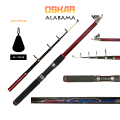 Oskar Alabama Tele Kamış 300cm