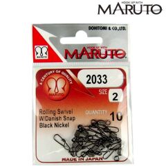Maruto 2033 Bilyalı Klips Fırdöndü (10Pcs) No