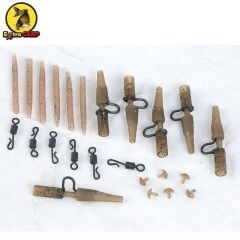 Camou Heavy Lead Clip Set