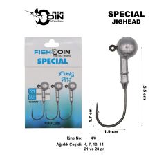 Fishcoin Special Jighead 4/0 10 gr
