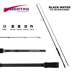 Tubertini Black Water 2.70m 10-30g Spin Kamışı