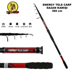 Extra Carp Energy 3.60m 3.5lb Teleskopik Sazan Kamışı