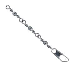 Oskar Inox Zincirli Klipsli Fırdöndü 6\'Lı Paket