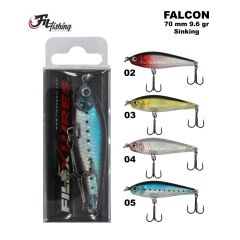 Filex Lures Falcon Sinking Maket Balık 70 mm 8.5 gr