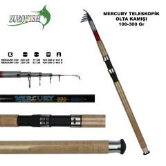 EUROFISH Mercury 100-300g Teleskopik Kamış