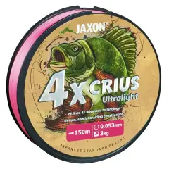 Jaxon 4xCrius Ultralight 150mt Pink Misina