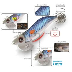 Real Fish Egi 3.0 Tr - 30 G PO