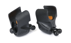Fox Black Label Adjustable Rod Clip - 2 pack