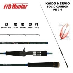 Prohunter Kaido Nervio KNC-601MHS 1.83m Tek Parça Jig Kamışı
