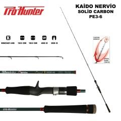 Prohunter Kaido Nervio KNC-601HS 1.83m Tek Parça Jig Kamışı