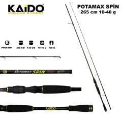 Kaido Potamax Spin 2.65m 10-40g Kamış