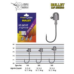 Fishcoin Bullet Jighead 2 Gr