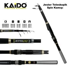 Jester Teleskopik Spin Kamışı