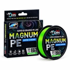 Fishcoin Magnum + 8x 300 Mt Fluo Green İp Misina