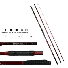 Tubertini Dynamika 4.25m 100-235g Surf Kamışı