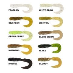 RYUJI SWIM WORM 5.5CM TPR KOKULU SİLİKON