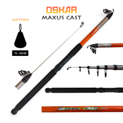 Oskar Maxus Tele Kamış 300cm 75-150g