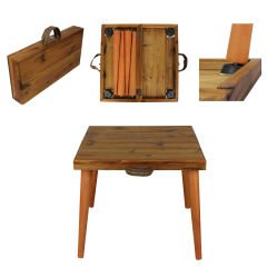 King Wood Katlanır Ahşap Masa