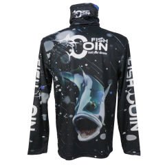 Fishcoin Sweatshirt + Buff Boyunluk