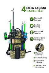 4 Olta Taşıma Kapasiteli İzalasyonlu/Termos Sırt Çantası