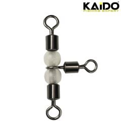 Inox Boncuklu Bilyalı Üçlü Fırdöndü 10'lu