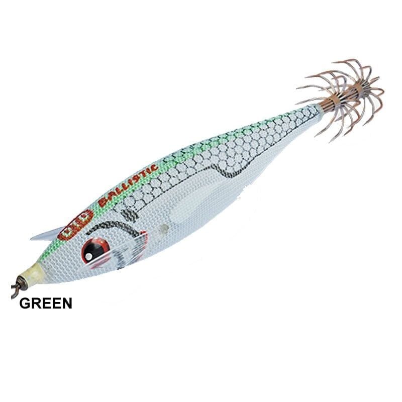 DTD Ballistic White Killer Bukva 3.0  9cm/14.2g Kalamar Zokası Green