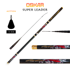 Oskar Carbon Super Leader Kısa Göl Kamışı 540cm