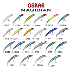 Oskar Magician 11cm Maket Balık 13gr