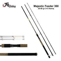 Majestic Feeder 3,60 20-80gr 3+3 kamış