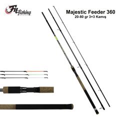 Majestic Feeder 3,60 20-80gr 3+3 kamış