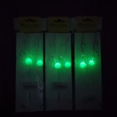 Çinekop/Lüfer 3İğneli Glow Fındık Zokalı Hazır Takım 8g ve 10g