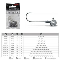 Sumato Lrf Jighead Silver #4