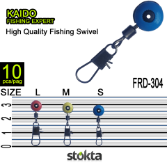 Inox Kilitli Bilyalı Boncuklu Fırdöndü 10lu