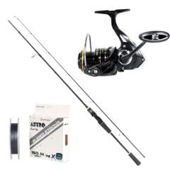 REMIXON FOCUS BG 2.70M 5-35GR 2P KAMIŞ+BG4000M 5+1BB MAKARA, SET