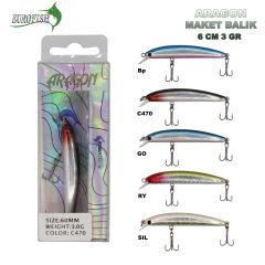 Eurofish Aragon AGF60 Maket Balık