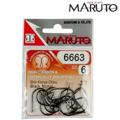 Maruto 6663 Bn Siyah Nikel Olta İğnesi