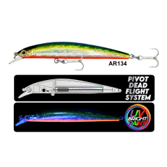 Negro Floating 95Mm 10.5Gr  Maket Balık AR134