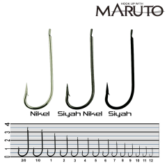 Maruto 1521 Siyah Olta İğnesi