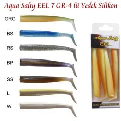 Aqua Salty EEL 7 GR-4 lü Yedek Silikon