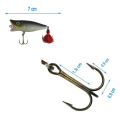 Jaxon H.S Popper 7 Cm 9 Gr Fe