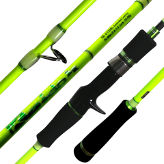 Kaido Light Casrubg Jigg.Rod Chartreuse KB-612ML